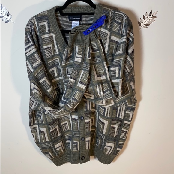 Men’s Button Down Front Sweater size XL - Picture 7 of 12